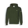 JulianTrummer_Merch_Kollektion_Hoody oliv front Eat Sleep Ride